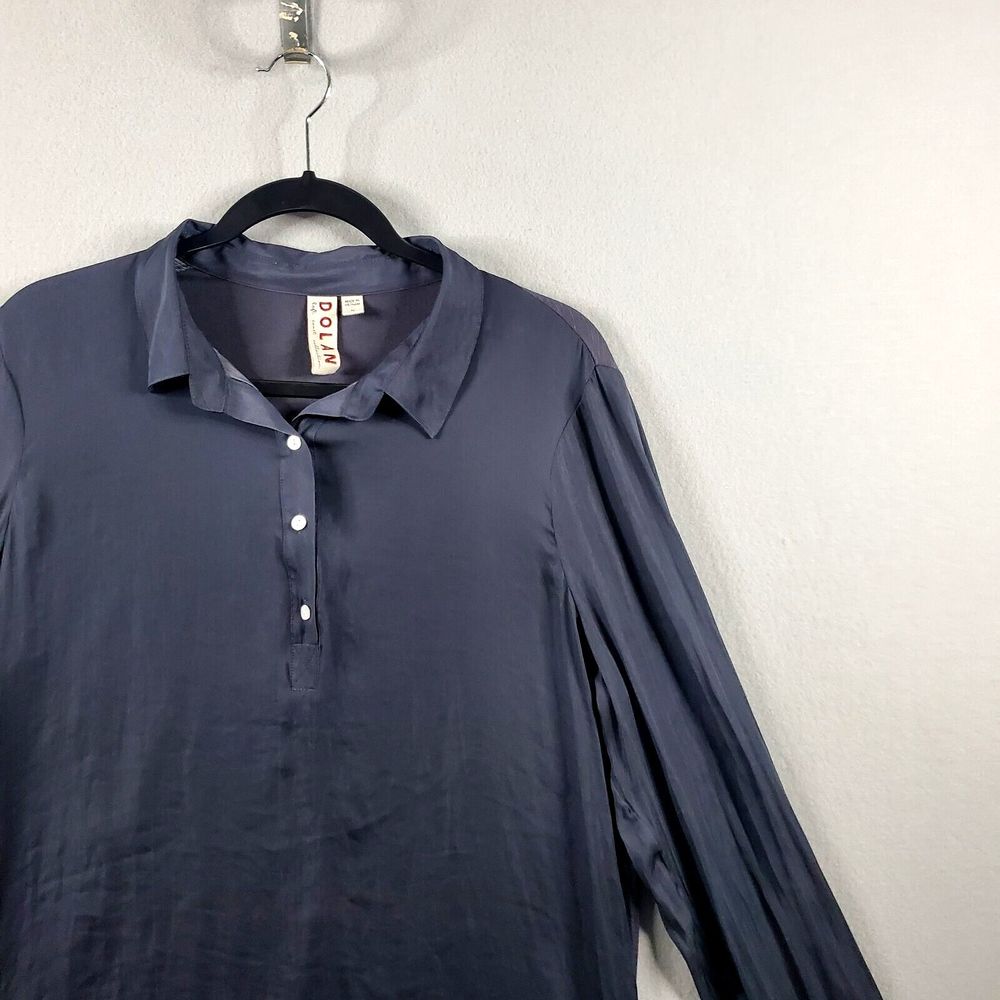 Anthropologie Dolan Left Coast Collection Steinbeck Tunic Women's M Gray Top